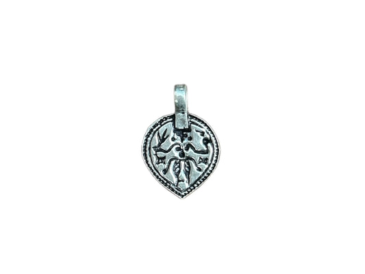 Goddess Kali Maa Antique Pendant 925 Sterling Silver Kali Maa Goddess Locket for Men and Women, Hindu Goddess, Maa Durga Chamunda Kali