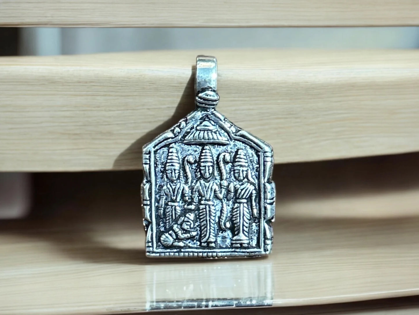 Rama Darbar pendant, Sterling Silver, Rama Pendant, Lakshman Pendant, Sita Pendant, Sia, Hanuman Pendant, 925, Shree Ram Hindu God Pendant